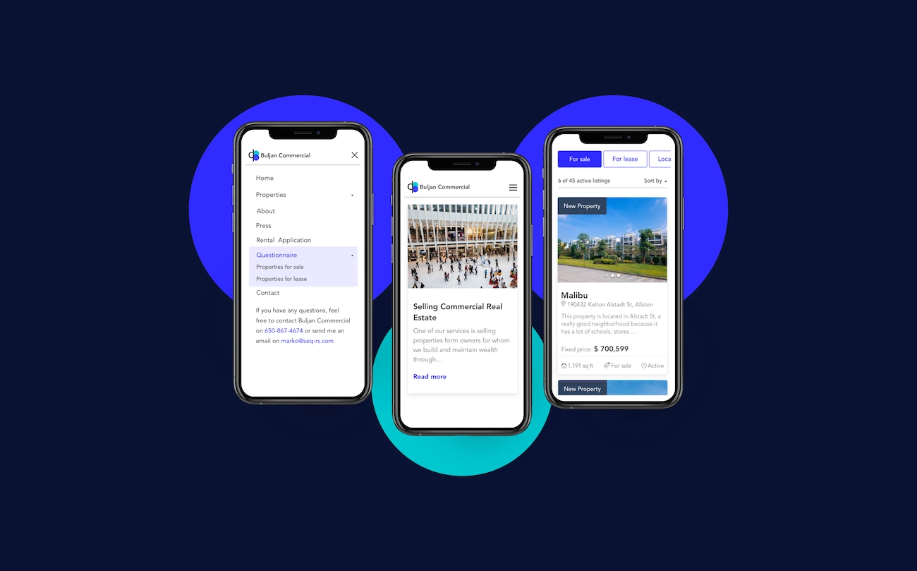Website For Marko Buljan – Real Estate Developer From San Francisco